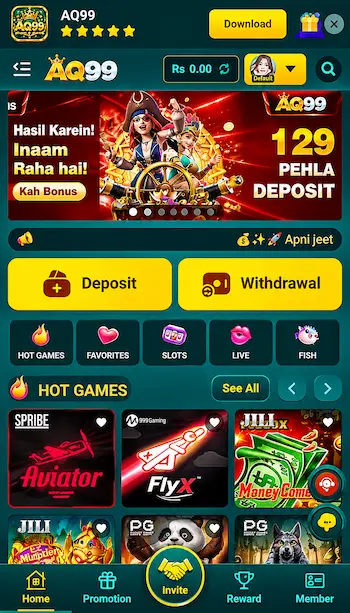AQ99 Game Dashboard Image