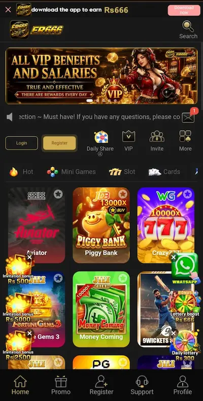 ER666 Game Dashboard Image