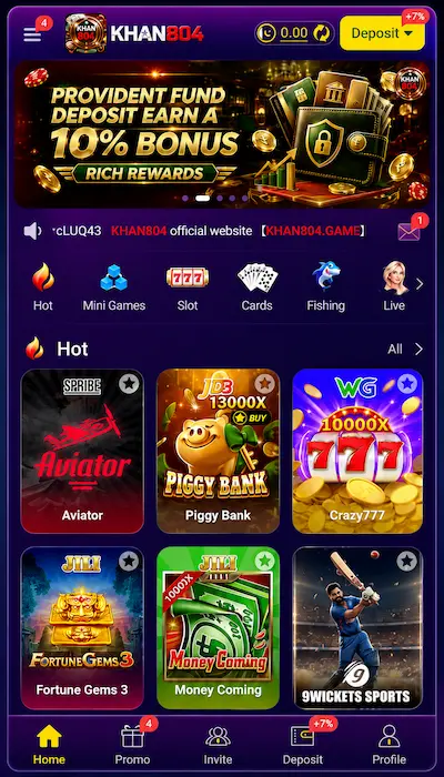 Khan804 Game Dashboard Image