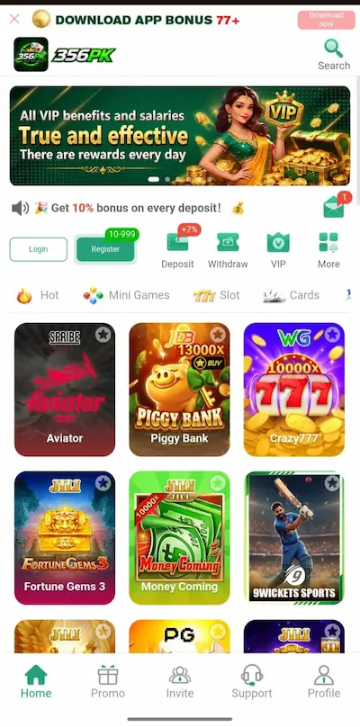 356PK Game Dashboard Image